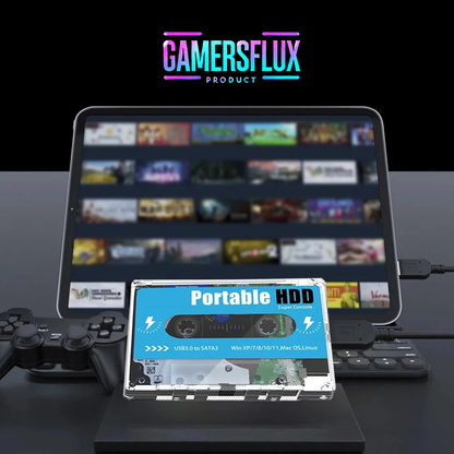 GamersFlux™ 100K+ Games Portable Console