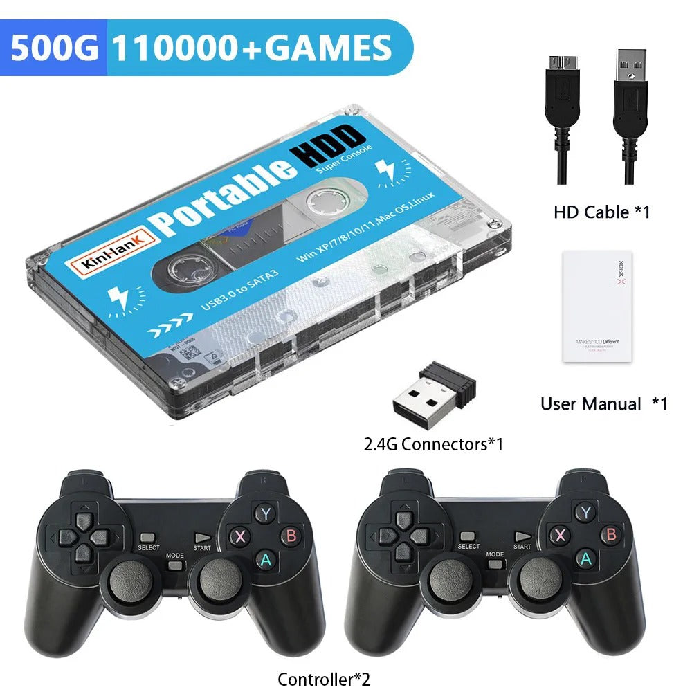 GamersFlux™ 100K+ Games Portable Console